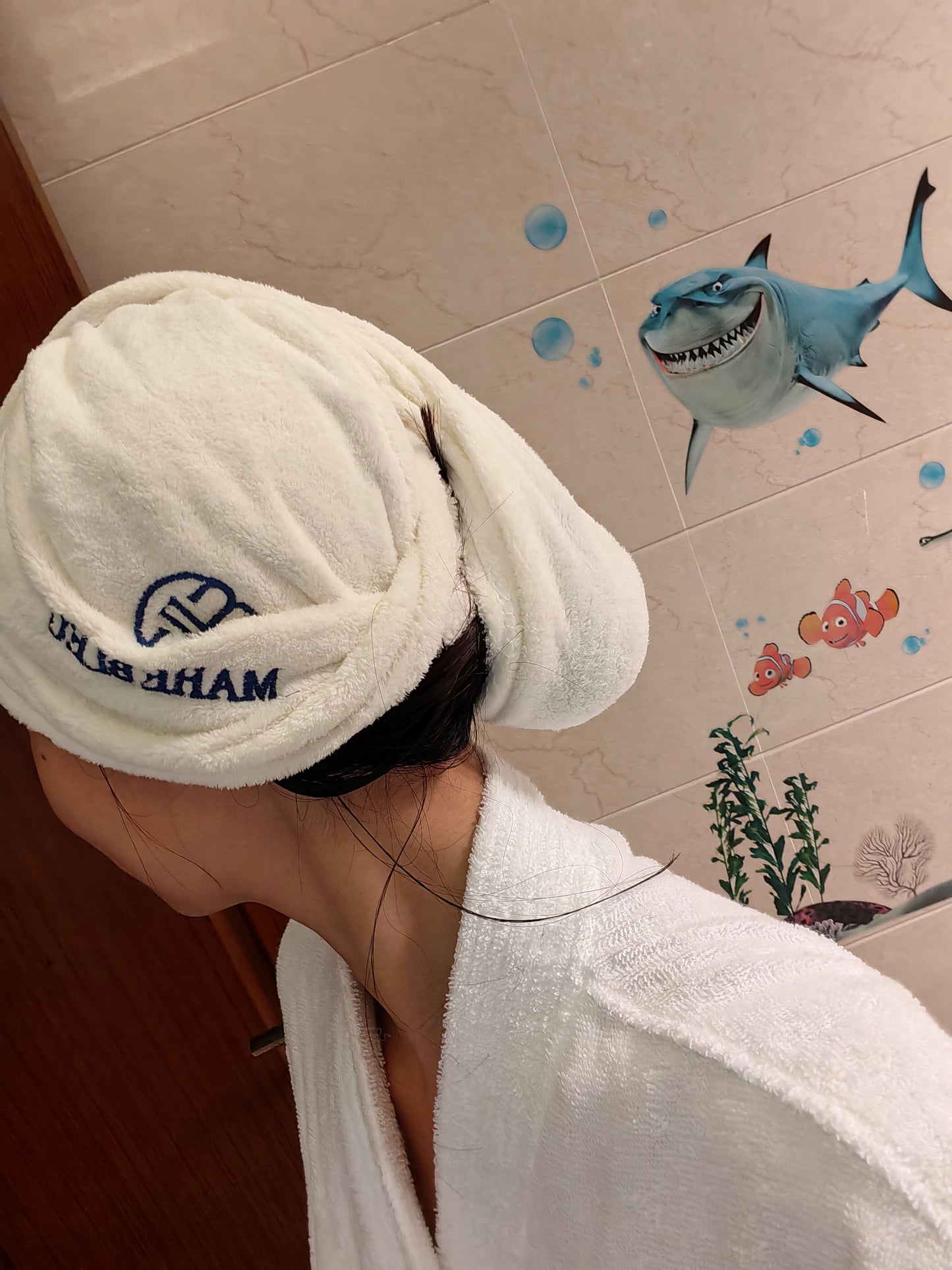 Organic Cotton Rapid Dry hair wrap