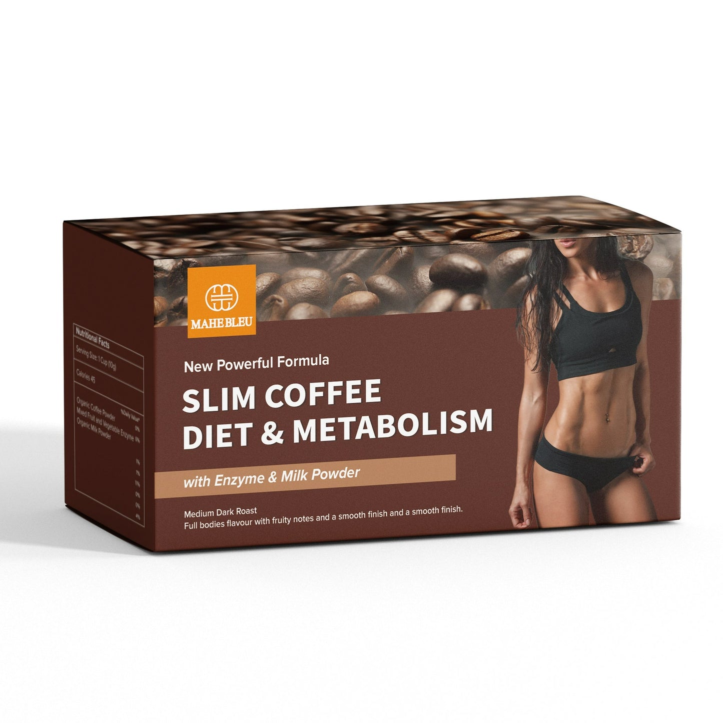 Slim Coffee - Diet & Metabolism with Enzyme & Milk Powder