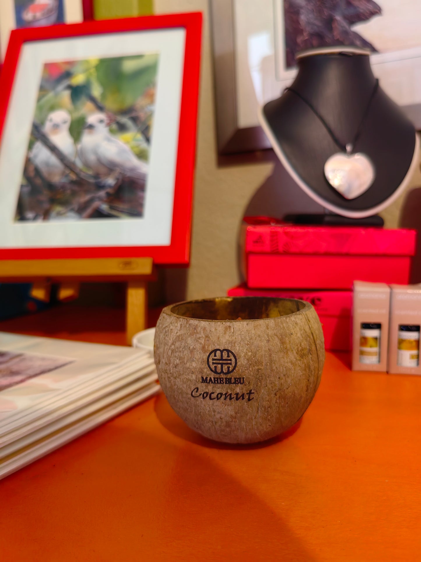 Coconut Shell Candle - Seychelles