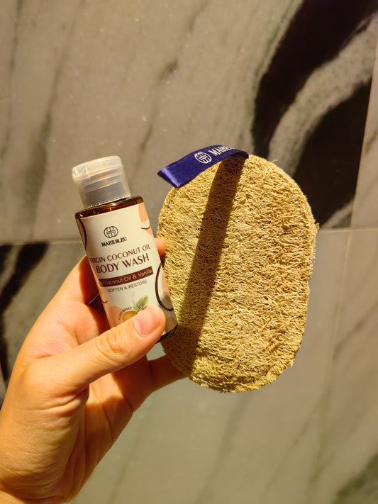 Natural Loofah Pad - Exfoliating