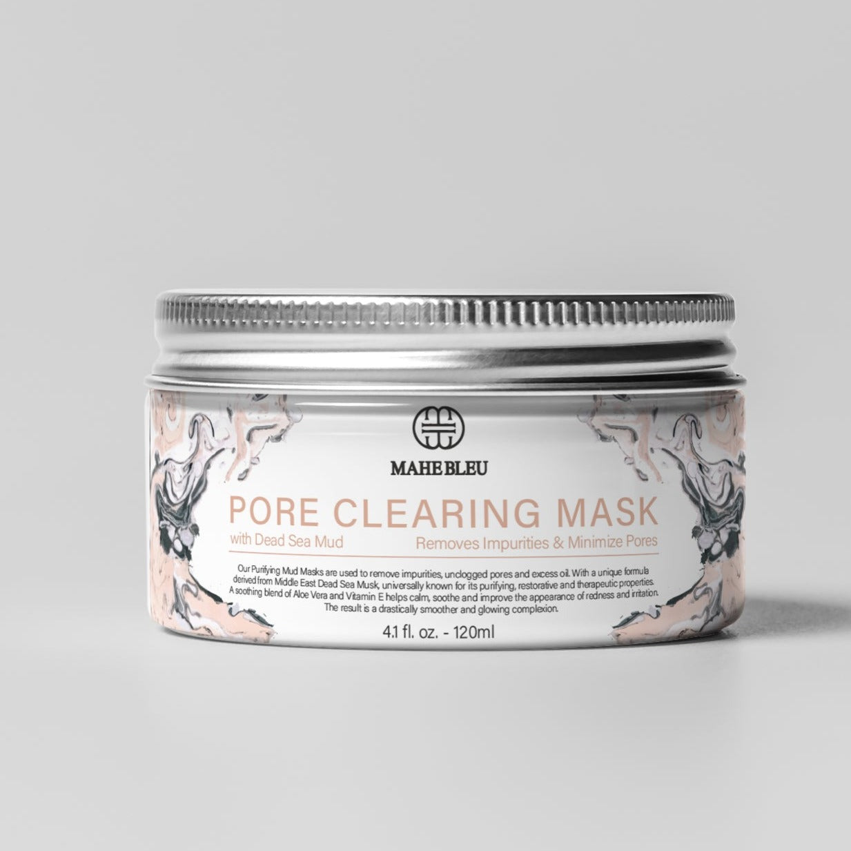 Pore Clearing Mask with Dead Sea Mud - Removes Impurities & Minimize Pores