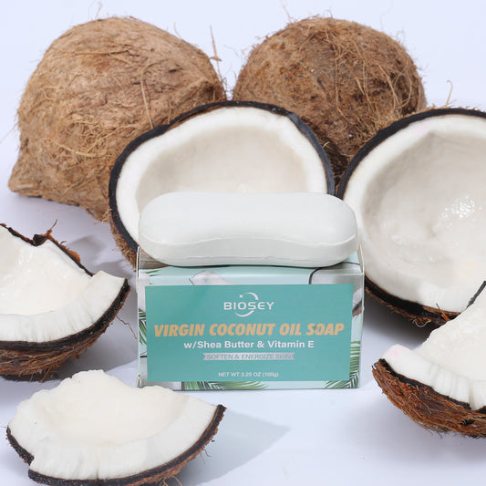 Virgin Coconut Oil Soap - w/Shea Butter & Vitamin E